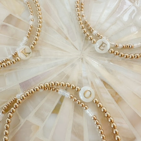 Celebrate your bestie with our Friendship Bracelet Stack Set. Stackable gold-filled and beaded bracelets, beautifully gift-ready, perfect for matching everyday style.
