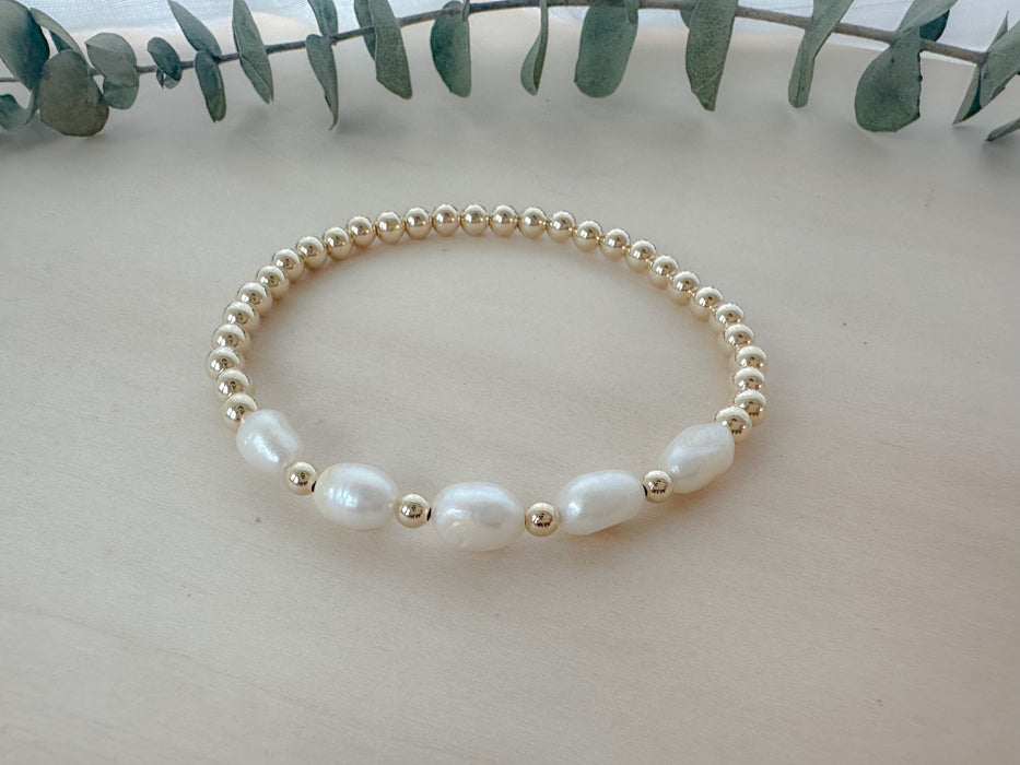 Chunky Freshwater Pearl Bracelet