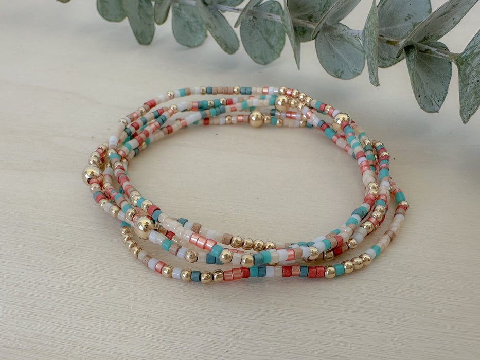 Delica Seed Bead Bracelet