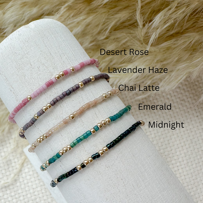 Delica Seed Bead Bracelet