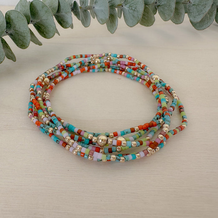 Delica Seed Bead Bracelet