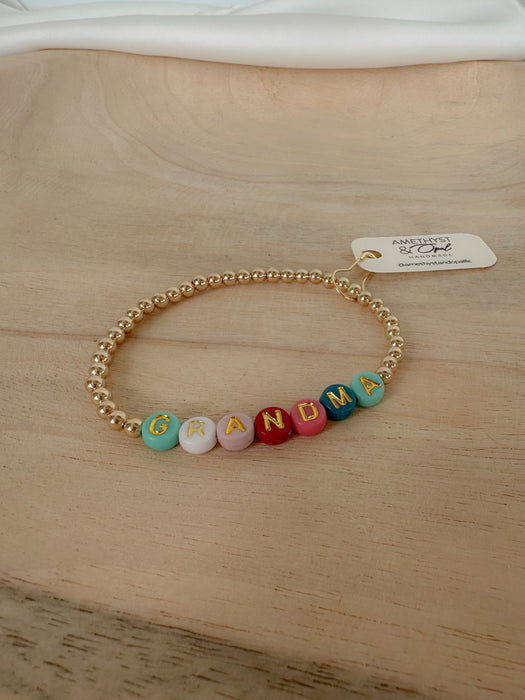 Name Bracelet - Rainbow