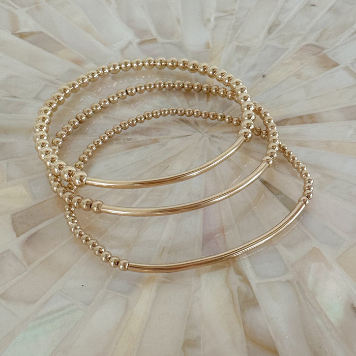 Gold Bar Bracelet