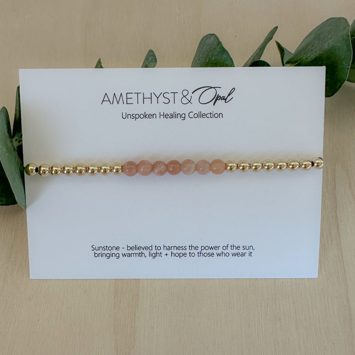 Unspoken Healing Sunstone