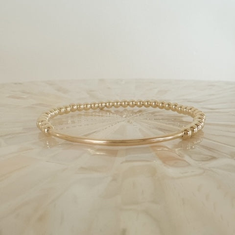 Gold Bar Bracelet