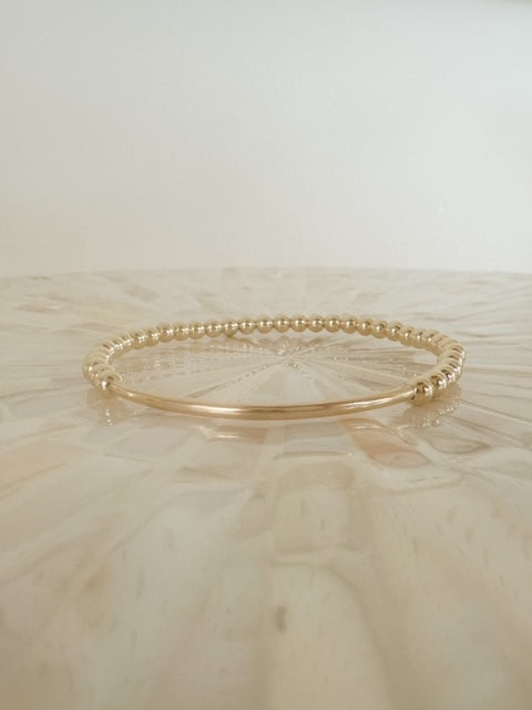 Gold Bar Bracelet