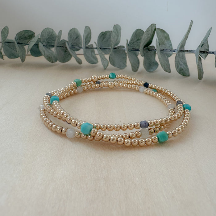 Scatter Gemstone Bracelet