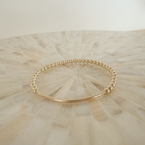Gold Bar Bracelet