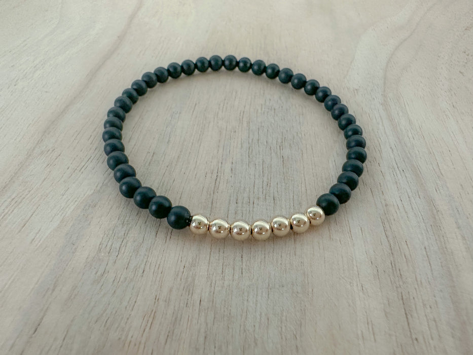 Onyx Bracelet Stack