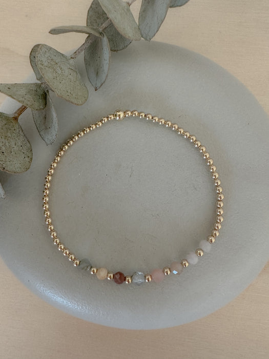 Autumn Moonstone Bracelet