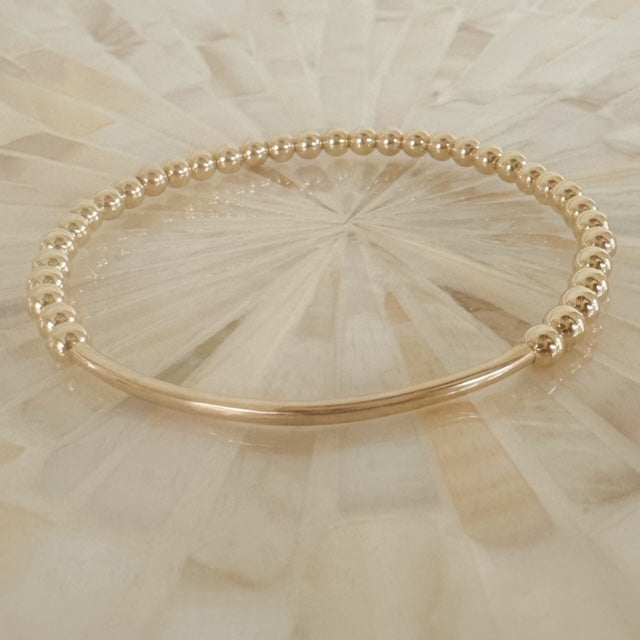 Gold Bar Bracelet