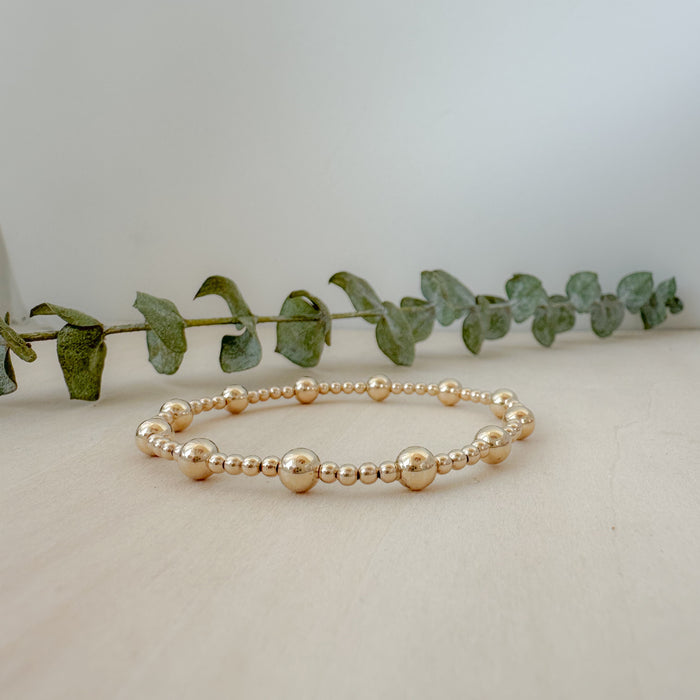 Golden Bubble Bracelet