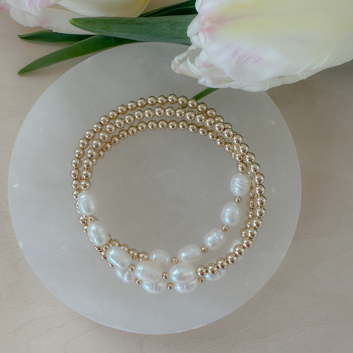 Amour Freshwater Pearl Bracelet