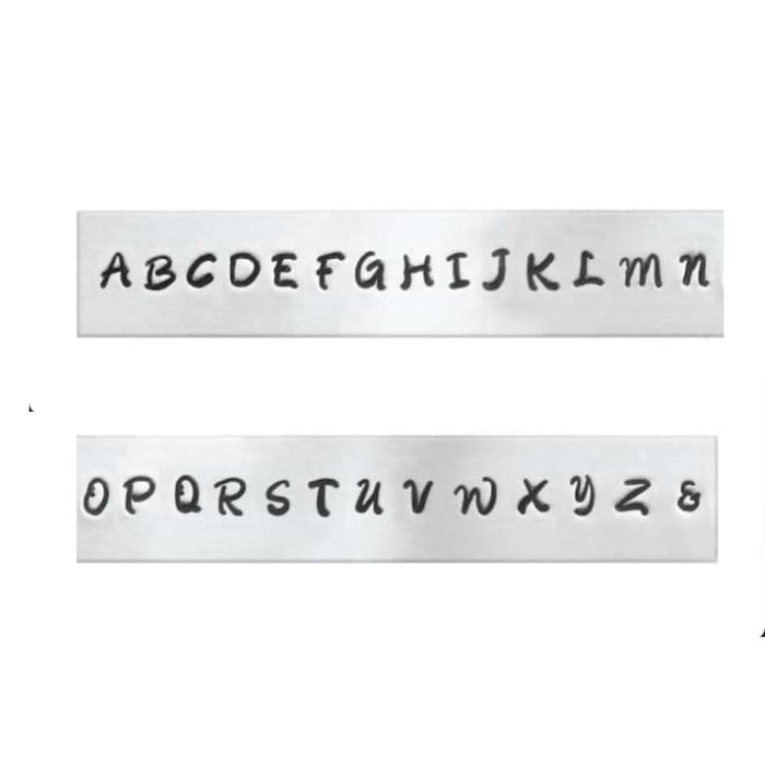 Letter Disc Bracelet