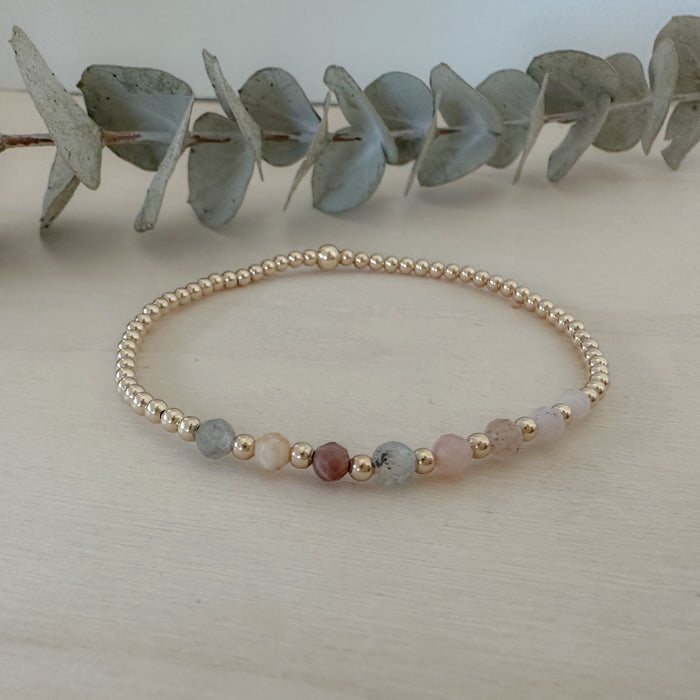 Autumn Moonstone Bracelet