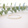 every other gold and silver beaded bracelet 