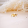 twist huggies on wood background 