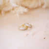 shimmer huggies on wood background