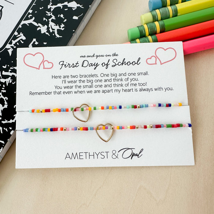 Back to School Bracelet Set