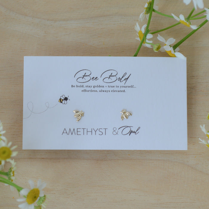 Bee Bold Studs