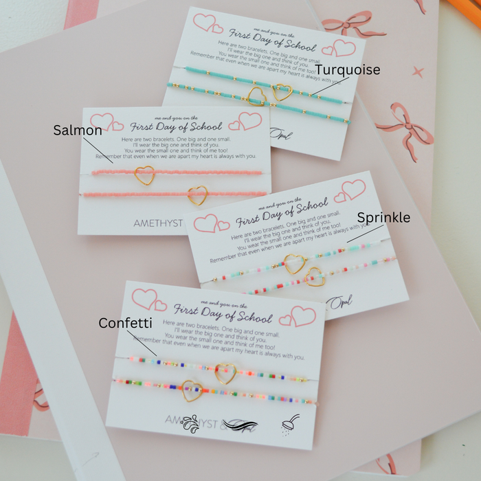Back to School Bracelet Set
