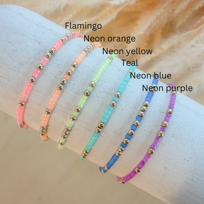 Delica Seed Bead Bracelet