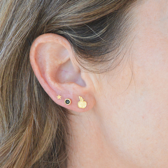 Apple Studs - Teacher Gift