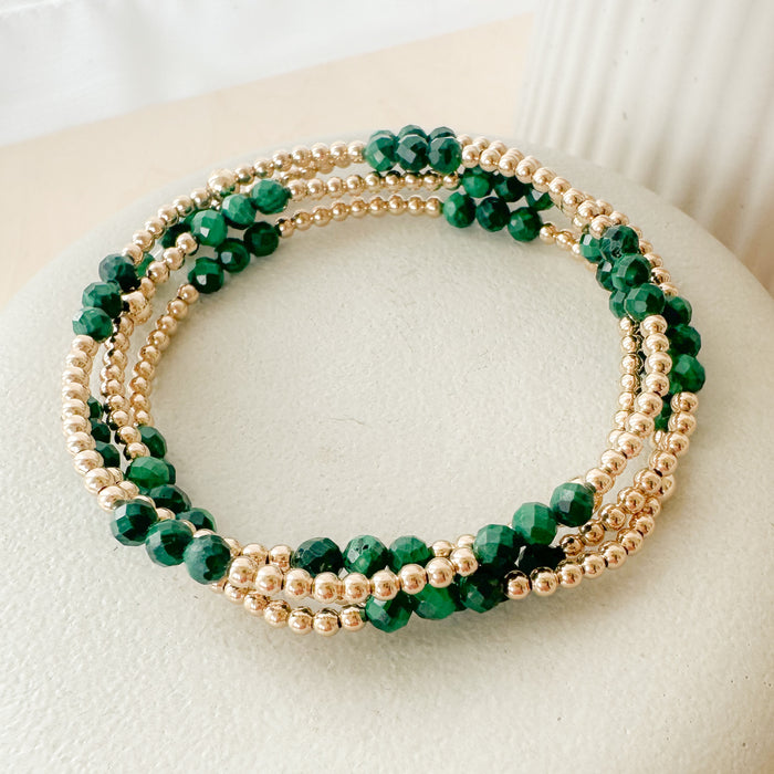 Gemma Malachite Bracelet