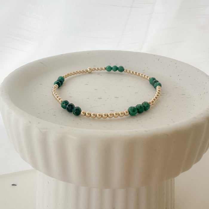 Gemma Malachite Bracelet