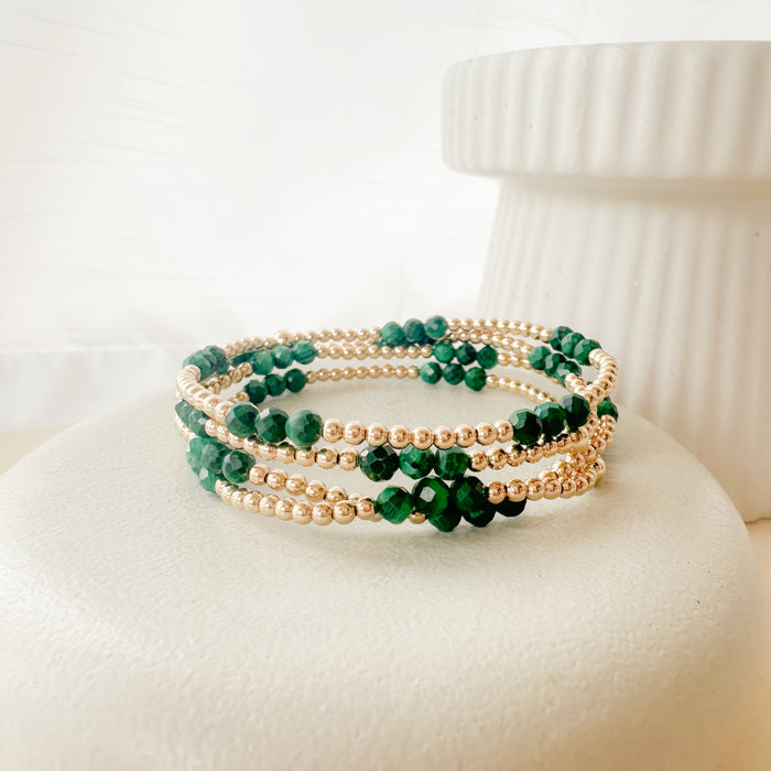 Gemma Malachite Bracelet