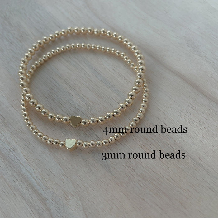 Heart Beaded Bracelet