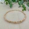 Rice Beaded Bracelet – gold-filled, stackable bracelet for layering and mix-and-match styling. Perfect addition to your gold bracelet stacks and everyday jewelry collection.