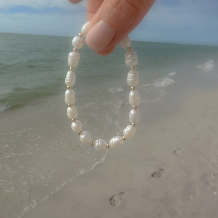 Soleil Freshwater Pearl Bracelet