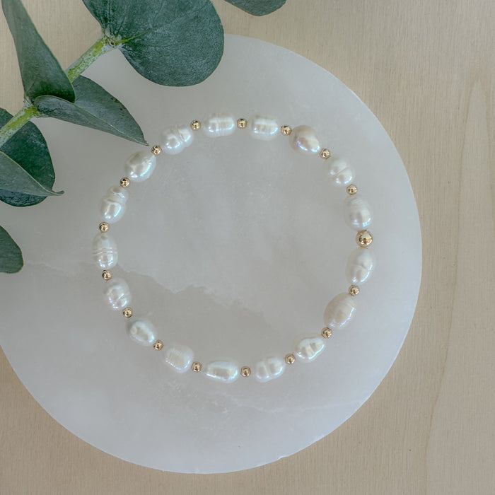 Soleil Freshwater Pearl Bracelet