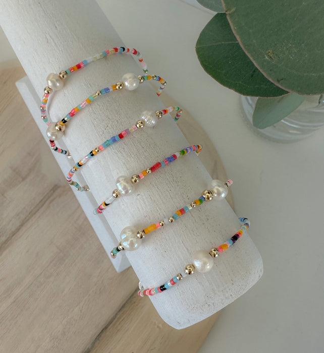 Freshwater Pearl Confetti Bracelet