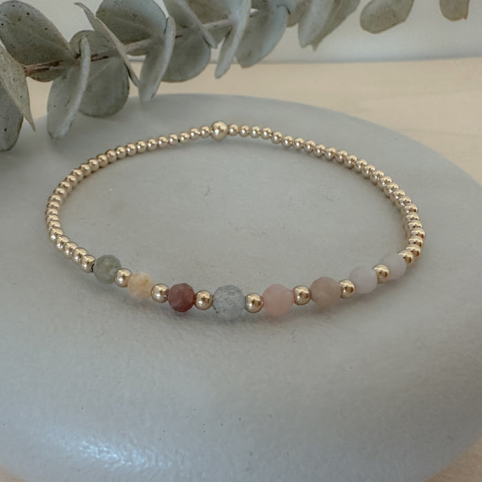 Autumn Moonstone Bracelet