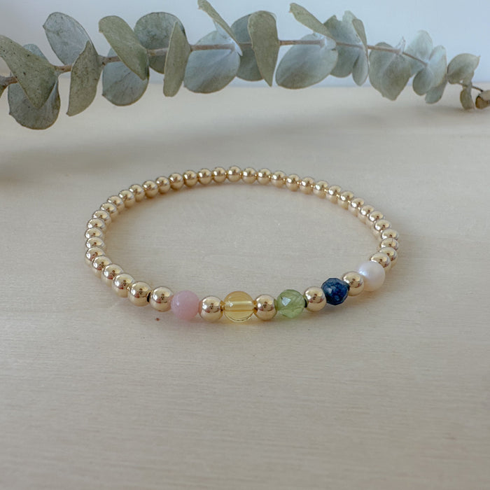 Family Birthstone Bracelet