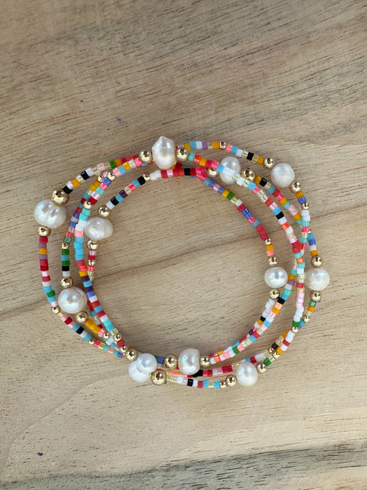 Freshwater Pearl Confetti Bracelet